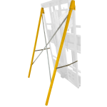 Folding Stand Grayscale Frame Square 150x150