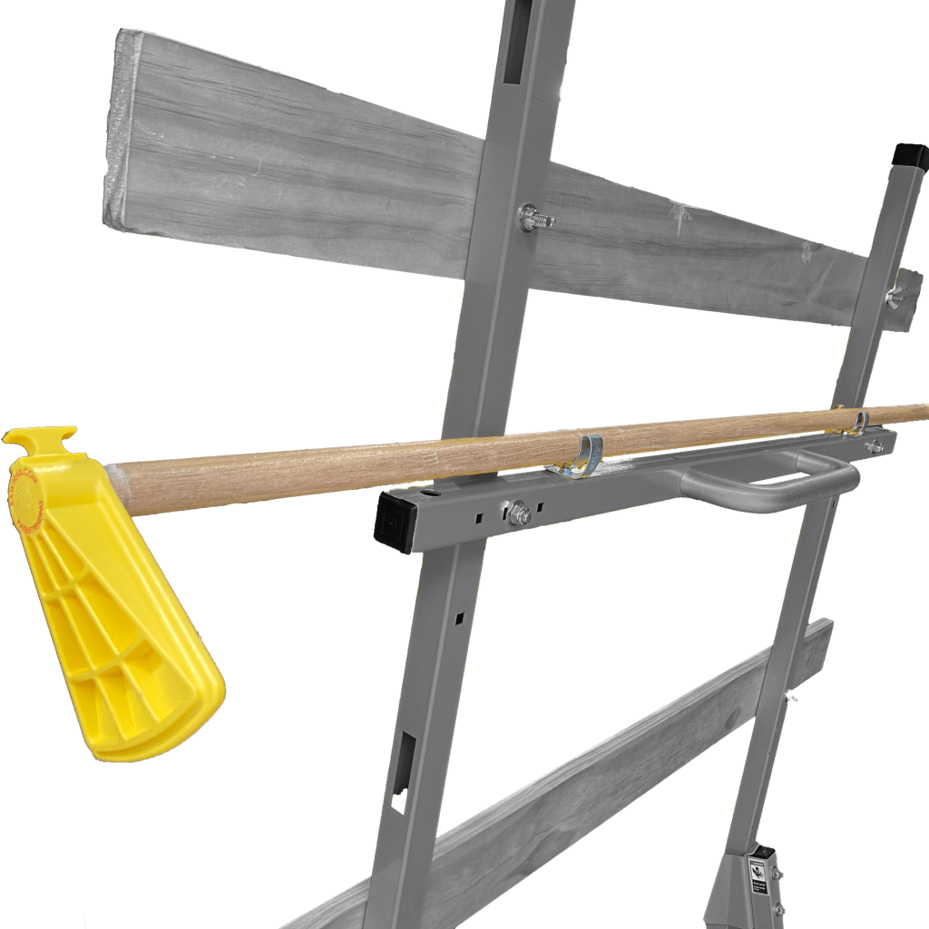 Heavy Duty Puller Pole on a Scoop Dolly with the Weight Upgrade