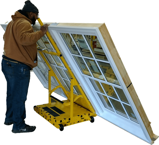 Triple Pane Window on Scoop Dolly Triple Pane Window on Scoop Dolly