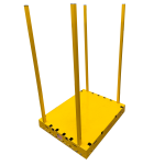 Shuttle Dolly Base Model 2 White Background 150x150