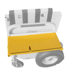 Panel Express Grey Opcacity With Shelf Side Top 150x150