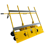 Motorized Job Site Scoop Dolly