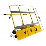 Motorized Job Site Scoop Dolly Dimensions 150x150