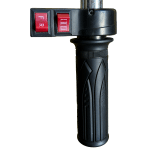 Motorized Job Site Scoop Dolly Throttle Handle With Buttons 150x150