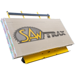 Motorized Job Site Scoop Dolly With Panels White BG 150x150