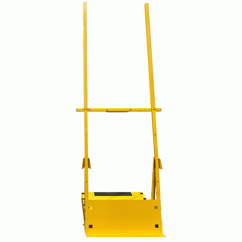 Vertical Extensions a Scoop Dolly Vertical Extensions on a Scoop Dolly Hand Truck Bulk Product Mover