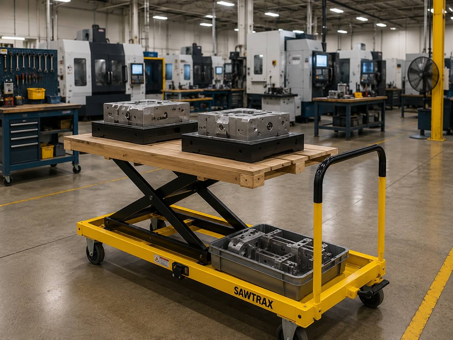 Manufacturing Safety Solutions Manufacturing workplace safety and material handling solutions by Saw Trax