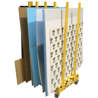 Rack and Roll Safety Dolly with Signs